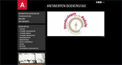 Desktop Screenshot of antwerpenboekenstad.be